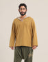 Hooded sweater with long sleeves